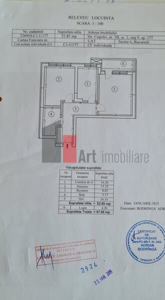 Lujerului, oferim spre vanzare ap. de 2 camere, bloc nou,  Parcul Liniei.